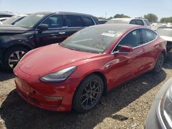 Salvage cars for sale at Nampa, ID auction: 2018 Tesla Model 3