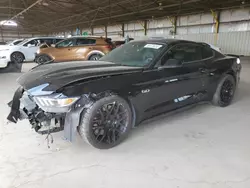 Ford Mustang Vehiculos salvage en venta: 2017 Ford Mustang GT