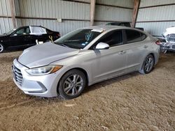 Salvage cars for sale at Houston, TX auction: 2017 Hyundai Elantra SE