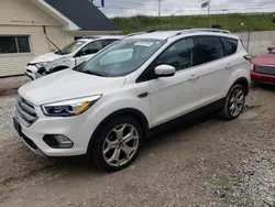 Flood-damaged cars for sale at auction: 2017 Ford Escape Titanium