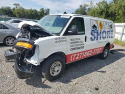 Salvage trucks for sale at Riverview, FL auction: 2023 Chevrolet Express G2500