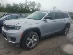 Salvage cars for sale at Leroy, NY auction: 2021 Jeep Grand Cherokee L Limited