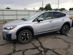 Subaru salvage cars for sale: 2020 Subaru Crosstrek Premium