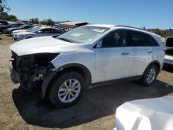 Salvage cars for sale at San Martin, CA auction: 2016 KIA Sorento LX