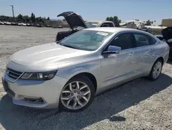 Chevrolet salvage cars for sale: 2017 Chevrolet Impala Premier