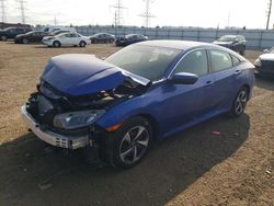 Salvage cars for sale at Elgin, IL auction: 2019 Honda Civic LX