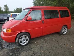 Volkswagen salvage cars for sale: 2002 Volkswagen Eurovan MV