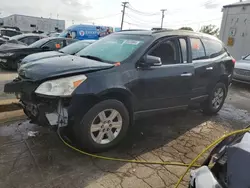 Salvage cars for sale at Chicago Heights, IL auction: 2012 Chevrolet Traverse LT