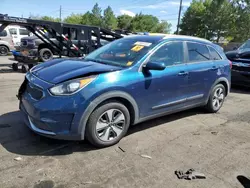 Salvage cars for sale at Denver, CO auction: 2018 KIA Niro FE