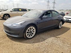 Tesla salvage cars for sale: 2022 Tesla Model 3