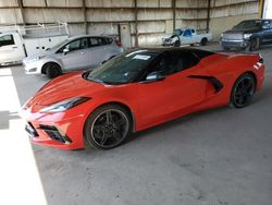 Salvage cars for sale at Phoenix, AZ auction: 2022 Chevrolet Corvette Stingray 1LT