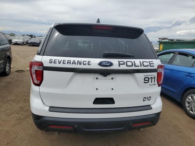 2018 Ford Explorer Police Interceptor