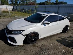 Salvage cars for sale at Spartanburg, SC auction: 2017 Honda Civic SI