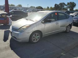 Salvage cars for sale at Sacramento, CA auction: 2005 Toyota Prius