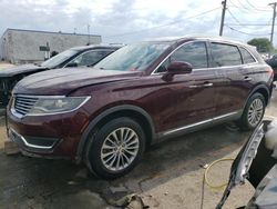 Lincoln mkx Select salvage cars for sale: 2017 Lincoln MKX Select