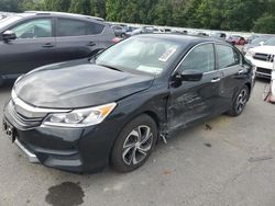 Honda salvage cars for sale: 2017 Honda Accord LX