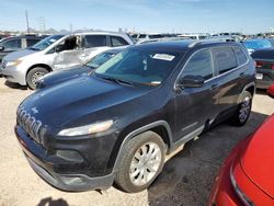 Jeep salvage cars for sale: 2015 Jeep Cherokee Limited