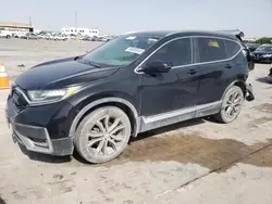 Salvage cars for sale at Grand Prairie, TX auction: 2020 Honda CR-V Touring