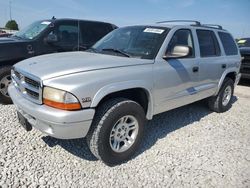 Salvage cars for sale from Copart Cahokia Heights, IL: 2002 Dodge Durango SLT