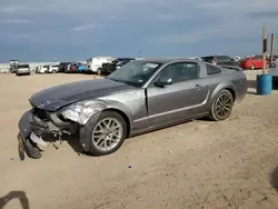 Salvage cars for sale at Amarillo, TX auction: 2006 Ford Mustang GT