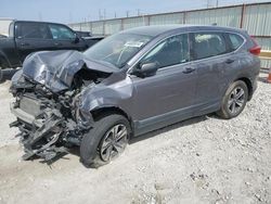 Salvage cars for sale at Haslet, TX auction: 2018 Honda CR-V LX