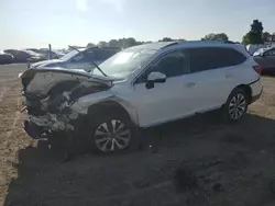 Salvage cars for sale at Davison, MI auction: 2019 Subaru Outback Touring