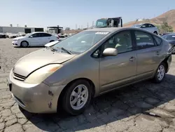 Salvage cars for sale at Colton, CA auction: 2004 Toyota Prius