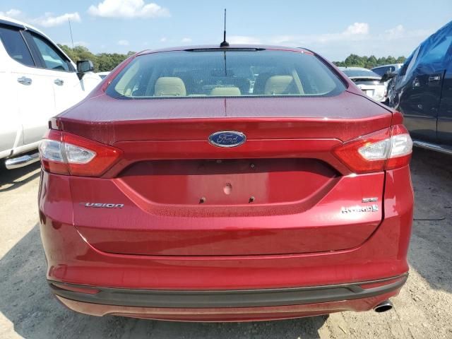 2013 Ford Fusion SE Hybrid