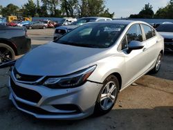 Chevrolet salvage cars for sale: 2018 Chevrolet Cruze LT