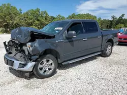 Salvage cars for sale at Houston, TX auction: 2017 Ford F150 Supercrew