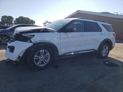 Salvage cars for sale at Hayward, CA auction: 2020 Ford Explorer XLT