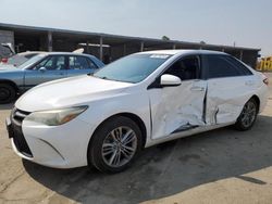 Salvage cars for sale at Fresno, CA auction: 2016 Toyota Camry LE