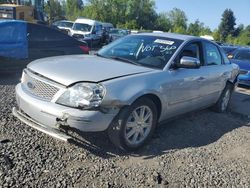 Salvage cars for sale at Portland, OR auction: 2005 Ford Five Hundred Limited