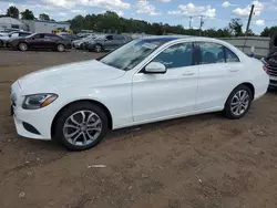 Salvage cars for sale from Copart Hillsborough, NJ: 2015 Mercedes-Benz C 300 4matic