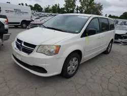 Salvage cars for sale at Sikeston, MO auction: 2012 Dodge Grand Caravan SE