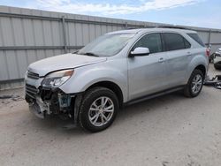 Chevrolet Vehiculos salvage en venta: 2017 Chevrolet Equinox LT