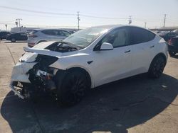 Tesla Vehiculos salvage en venta: 2022 Tesla Model Y