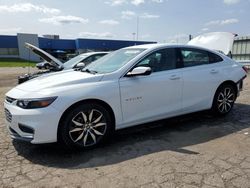 Salvage cars for sale at Woodhaven, MI auction: 2018 Chevrolet Malibu LT