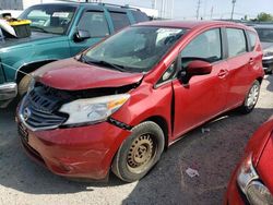 Nissan salvage cars for sale: 2015 Nissan Versa Note S