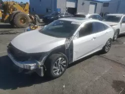 Salvage cars for sale from Copart Vallejo, CA: 2018 Honda Civic EX