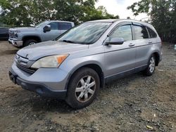 Salvage cars for sale at Baltimore, MD auction: 2007 Honda CR-V EXL