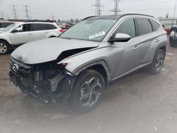 Salvage cars for sale at Elgin, IL auction: 2022 Hyundai Tucson SEL Convenience