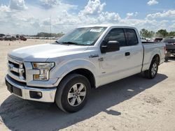 Salvage cars for sale from Copart Houston, TX: 2016 Ford F150 Super Cab