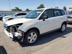 Salvage cars for sale at Littleton, CO auction: 2014 Subaru Forester 2.5I