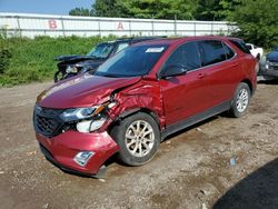 Salvage cars for sale at Davison, MI auction: 2018 Chevrolet Equinox LT