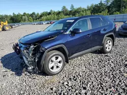 Salvage cars for sale at Windham, ME auction: 2020 Toyota Rav4 XLE