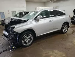 Salvage cars for sale at Davison, MI auction: 2015 Lexus RX 350 Base