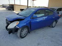 Salvage cars for sale from Copart San Antonio, TX: 2013 Nissan Versa S