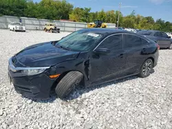 Honda salvage cars for sale: 2016 Honda Civic EX