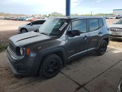 Jeep salvage cars for sale: 2017 Jeep Renegade Sport